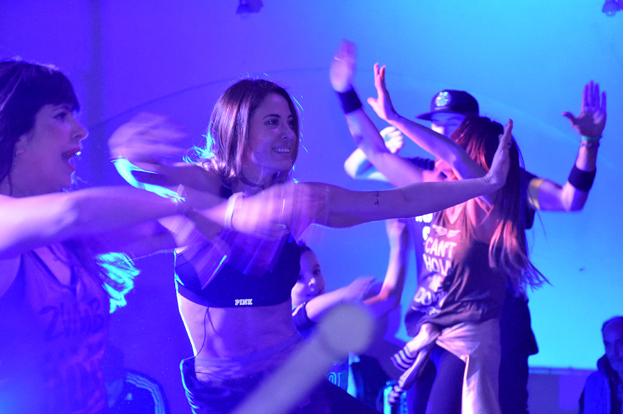 Grupo Uno LED presente en Master Class de Zumba