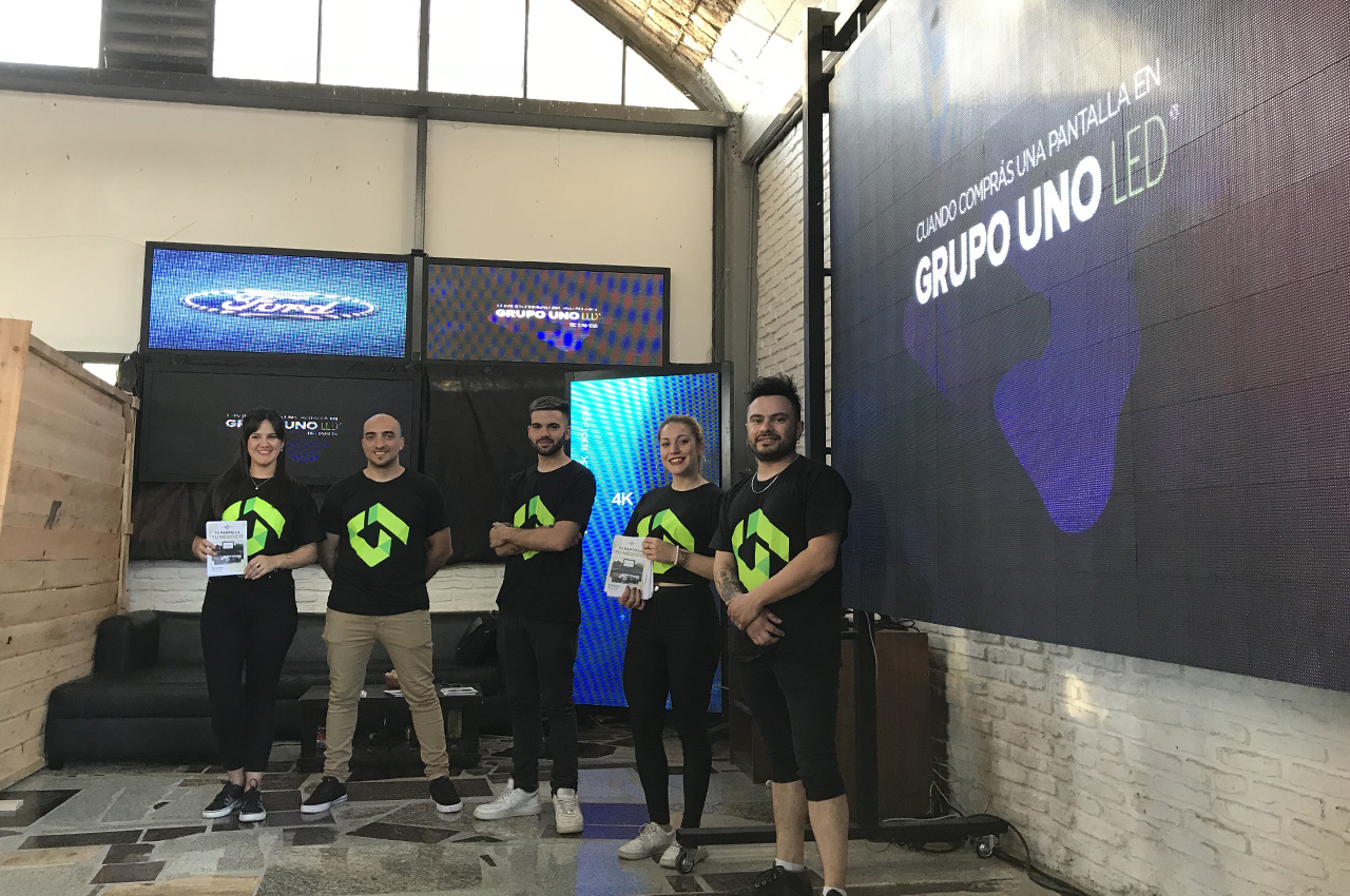 Grupo Uno LED estuvo presente en el predio ferial de la Sociedad Rural