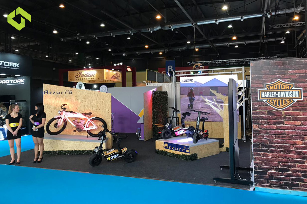 Estuvimos presente en la expo Salón Moto desarrollada en la Rural de Buenos Aires.