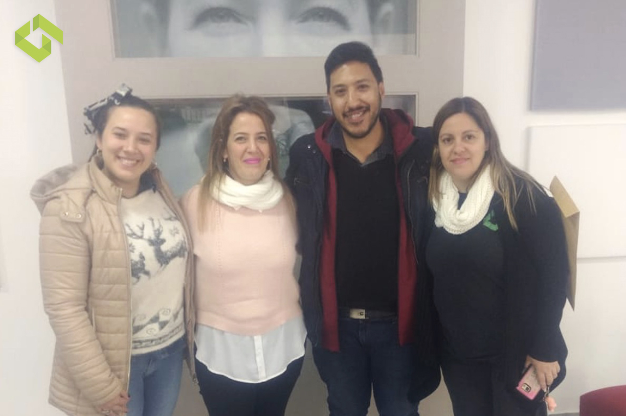 José de Resistencia visitó nuestras nuevas oficinas y compró una Pantalla LED 3x2 P10.