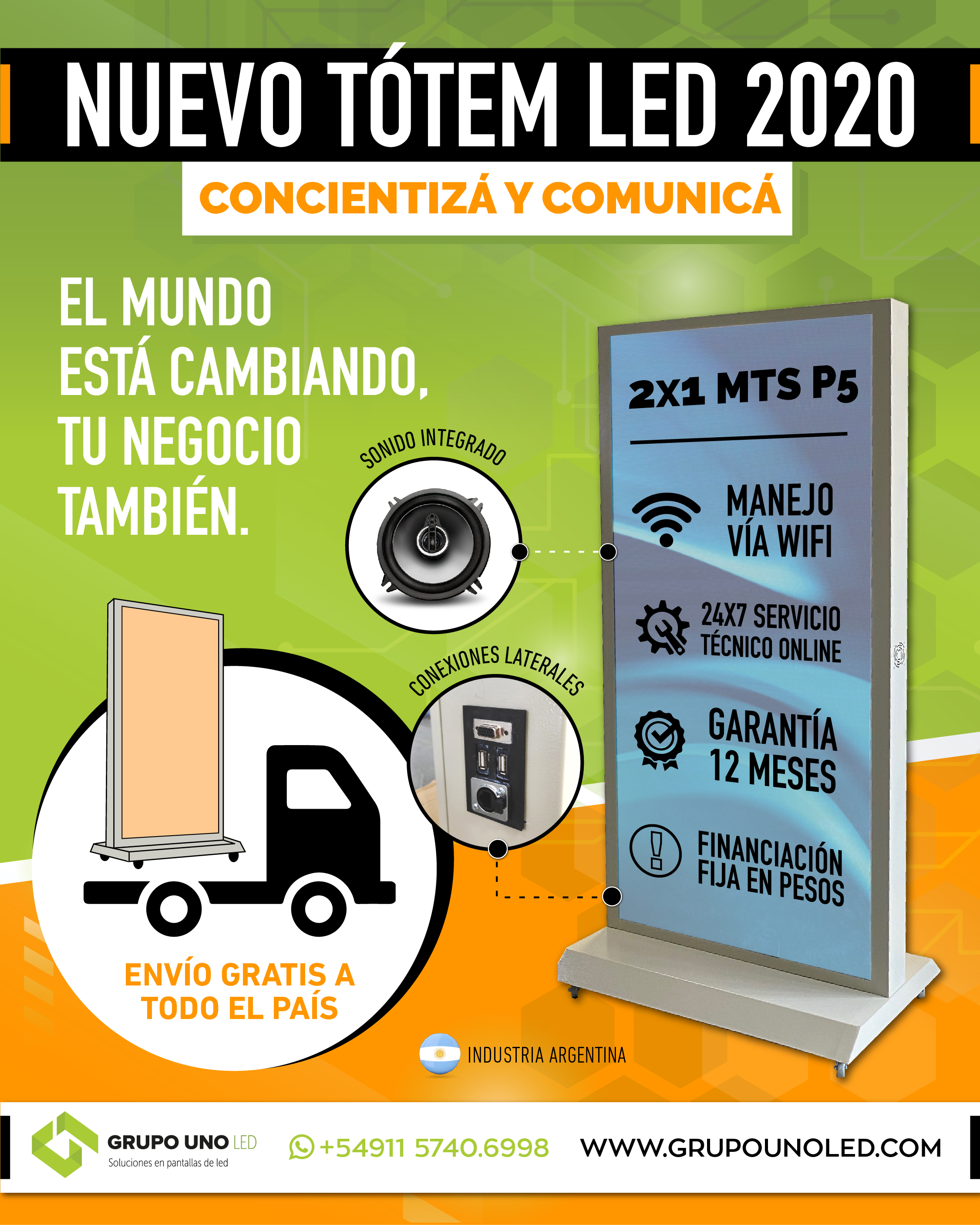 Conocé más sobre el Tótem de Grupo Uno LED