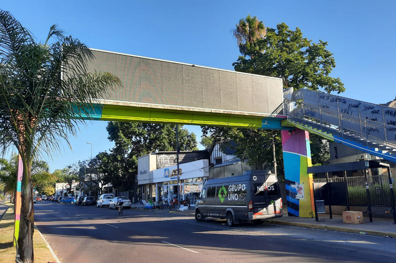 Gran instalación de Grupo Uno en City Bell.