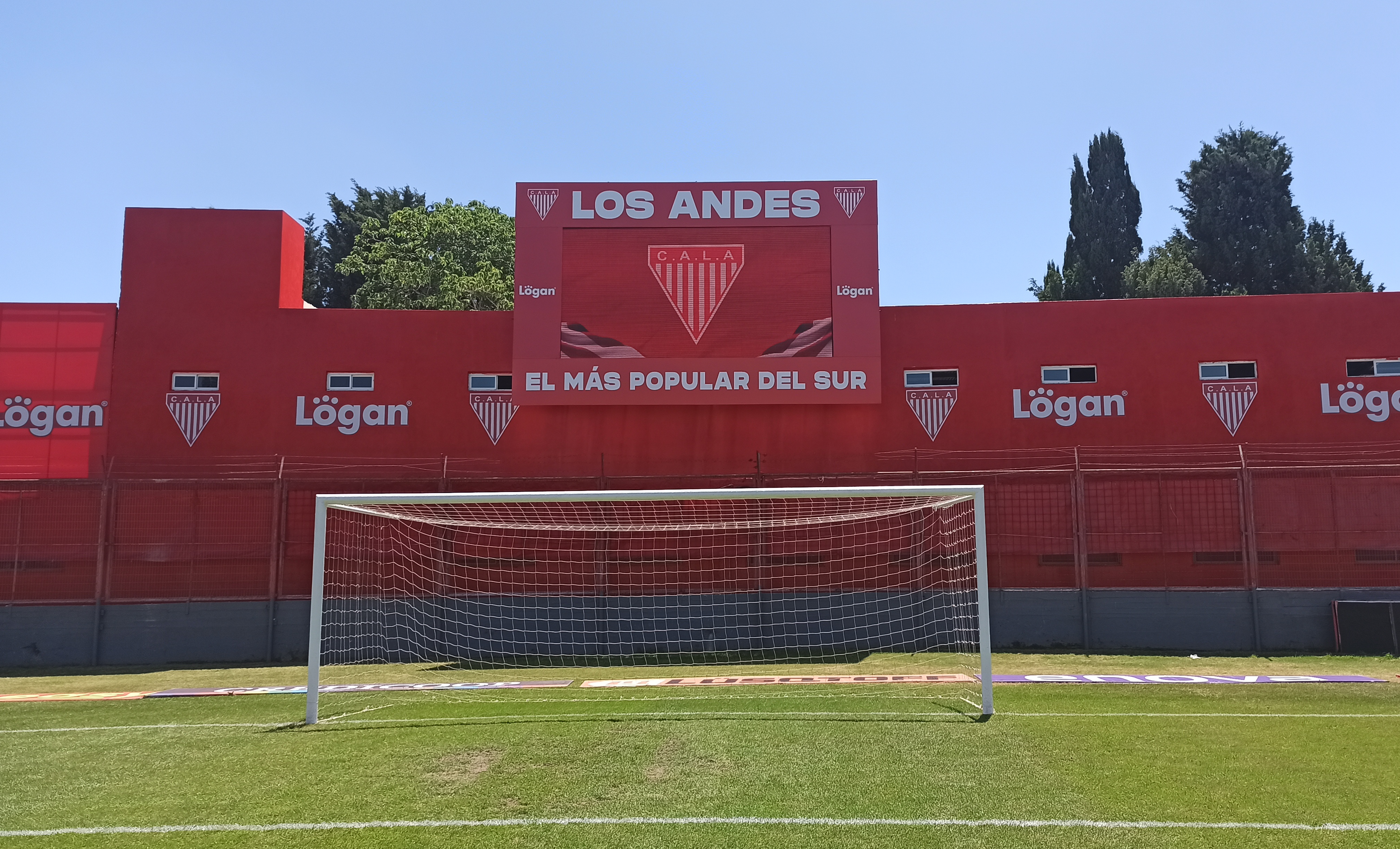 Presencia de Grupo Uno LED en el Estadio de Club Atlético Los Andes