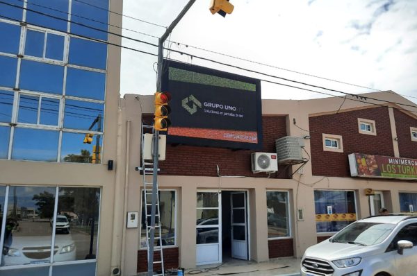 Bandera, Santiago del Estero. Pantalla Outdoor 3x2 mts  P10