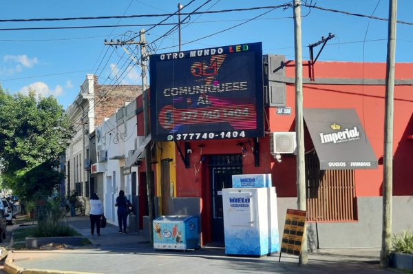 Bella Vista, Corrientes. Pantalla Outdoor 3x2 mts  P10