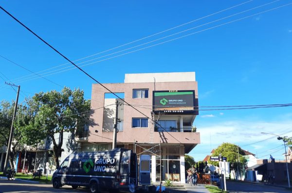 Chajarí, Entre Ríos. Pantalla Outdoor 4x2 mts  P10