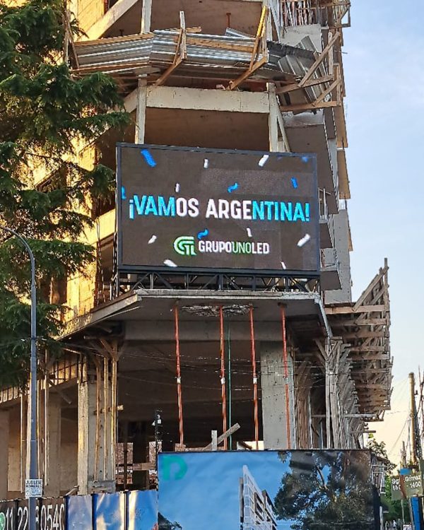 Hurlingham, Buenos Aires. Pantalla Outdoor 5x3 mts  P10