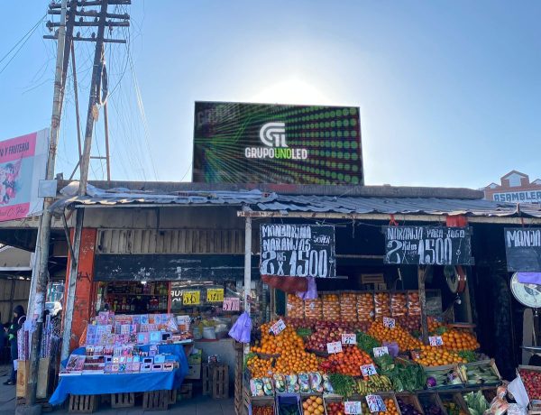 Jose C. Paz, Buenos Aires. Pantalla Outdoor 4x2 mts  P10