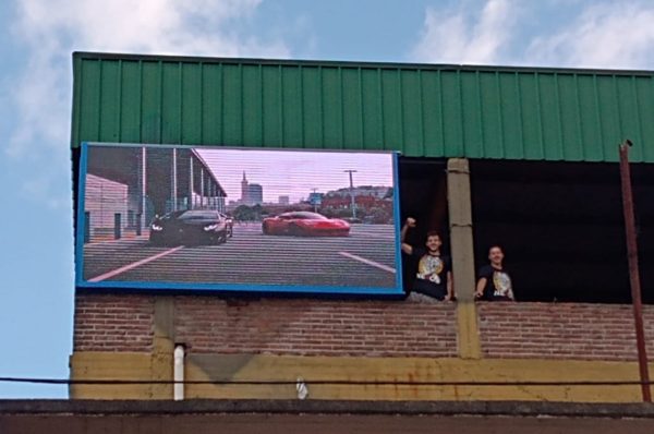 La Matanza, Buenos Aires. Pantalla Outdoor 3x2 mts  P5