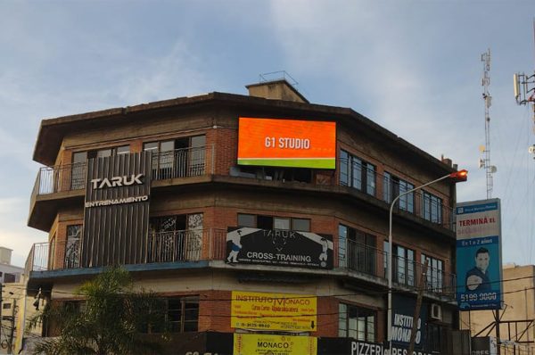 Laferrere, Buenos Aires. Pantalla Outdoor 4x2 mts  P10