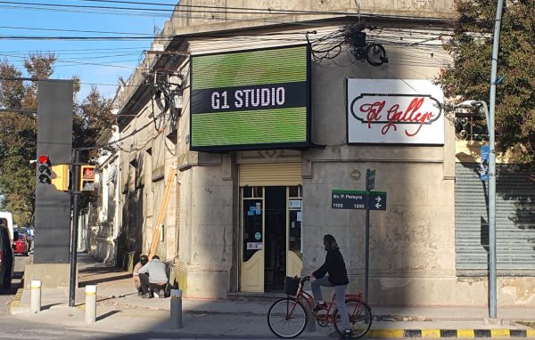 Laprida, Buenos Aires. Pantalla Outdoor 3x2 mts P10