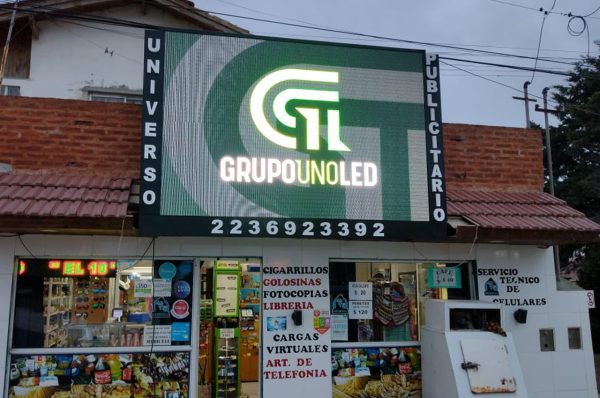 Mar Chiquita , Buenos Aires. Pantalla Outdoor 3x2 mts  P5