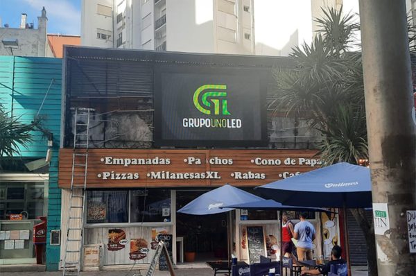 Mar del Plata , Buenos Aires. Pantalla Outdoor 3x2 mts  P10
