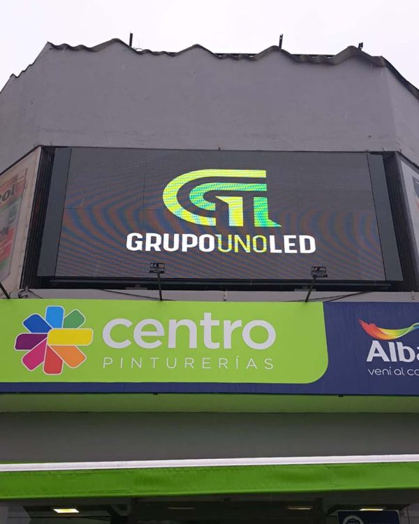 Mar del Plata , Buenos Aires. Pantalla Outdoor 4x2 mts  P10