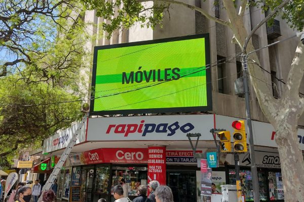 Mendoza Capital, Mendoza. Pantalla Outdoor 5x3 mts  P10