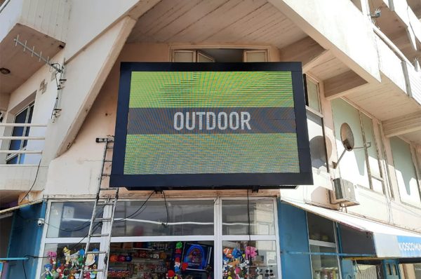 Monte Hermoso , Buenos Aires. Pantalla Outdoor 3x2 mts  P5