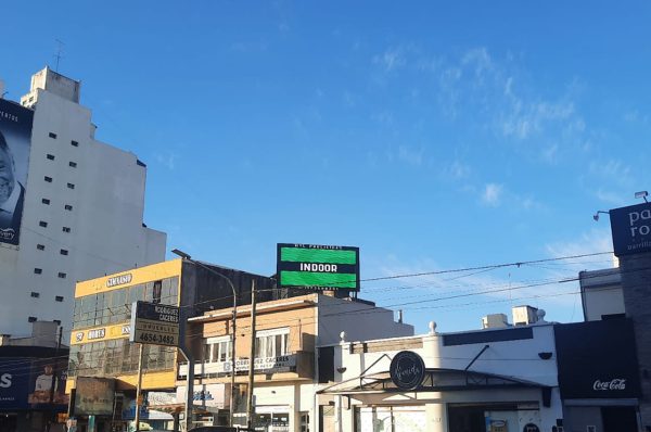 Ramos Mejía , Buenos Aires. Pantalla Outdoor 4x2 mts  P10