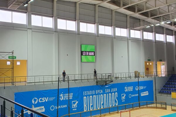 San Juan , San Juan. Pantalla Indoor 3x3 mts  P5