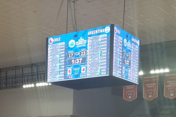 Santiago del Estero , Santiago del Estero. Pantalla Kiss Cam Indoor 3x2 mts  P5
