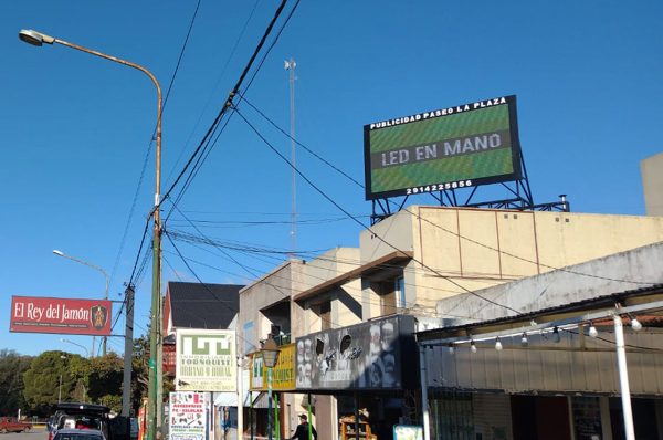 Sierra de La Ventana, Buenos Aires. Pantalla Outdoor 4x2 mts  P5