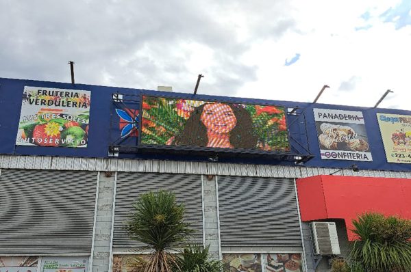 Mar Del Plata , Buenos Aires. Pantalla Outdoor 6x2 mts  P10