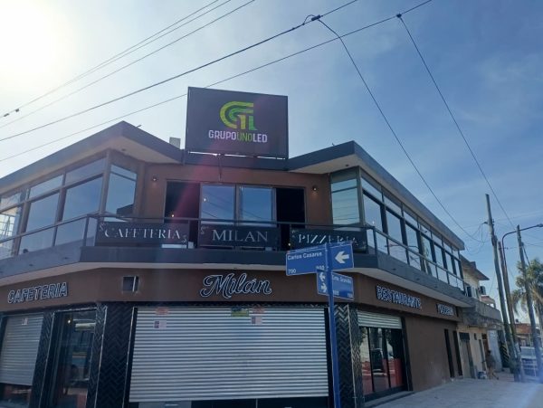 Moron, Buenos Aires. Pantalla Outdoor 3x2 mts  P5