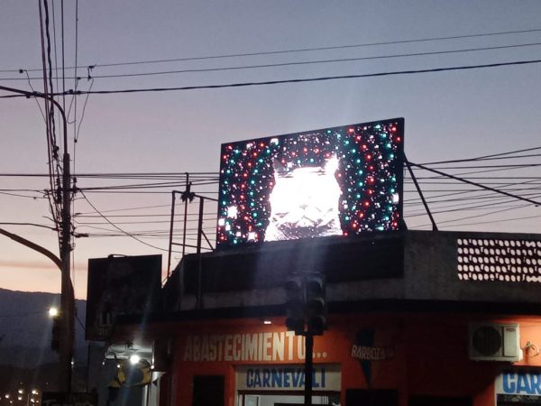  , Catamarca. Pantalla Outdoor 4x2 mts P10