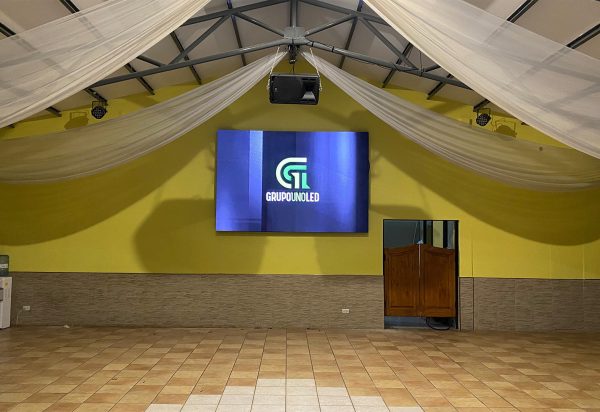 San Martin, Mendoza. Pantalla Indoor 3x2 mts P4