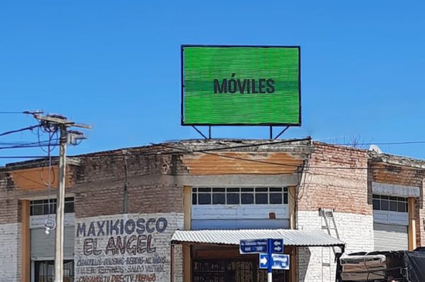 Clodomira, Santiago del Estero. Pantalla Outdoor 3x2 mts  P10