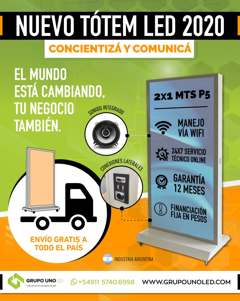 Conocé más sobre el Tótem de Grupo Uno LED