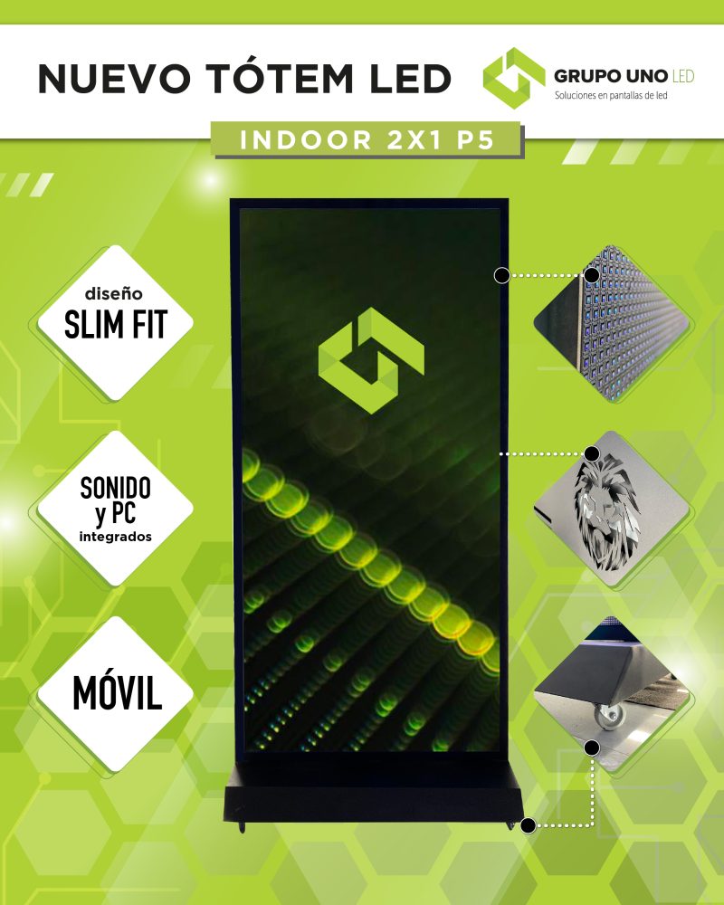 Diseño exclusivo de Grupo Uno LED.